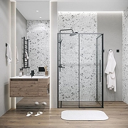 Душевой уголок Grossman Galaxy 130х90 120.K33.01.1390.21.00 профиль Черный матовый стекло прозрачное-7