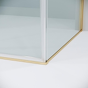 Душевой уголок Grossman Galaxy 120х90 120.K33.01.1290.32.00 профиль Золото сатин стекло прозрачное-3