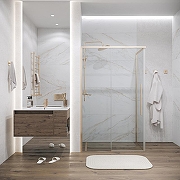 Душевой уголок Grossman Galaxy 120х90 120.K33.01.1290.32.00 профиль Золото сатин стекло прозрачное-7