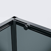 Душевой уголок Grossman Galaxy 100х80 120.K33.01.1080.42.10 профиль Графит сатин стекло тонированное-4