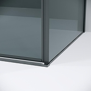 Душевой уголок Grossman Galaxy 120х90 120.K33.01.1290.42.10 профиль Графит сатин стекло тонированное-3