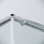 Душевой уголок Grossman Galaxy 120х80 120.K33.01.1280.10.02 профиль Хром стекло шиншилла-4