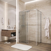 Душевой уголок Grossman Galaxy 140х90 120.K33.01.1490.10.02 профиль Хром стекло шиншилла-6