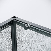 Душевой уголок Grossman Galaxy 120х80 120.K33.01.1280.21.02 профиль Черный матовый стекло шиншилла-4