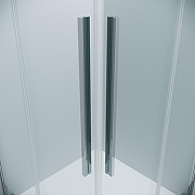 Душевой уголок Grossman Galaxy 90х80 300.K33.01.9080.10.00 профиль Хром стекло прозрачное-2