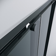 Душевой уголок Grossman Galaxy 90х70 300.K33.01.9070.21.10 профиль Черный матовый стекло тонированное-4