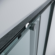 Душевой уголок Grossman Galaxy 110х80 300.K33.01.1180.42.00 профиль Графит сатин стекло прозрачное-4