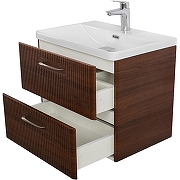 Тумба под раковину BelBagno Due 60 DUE-600-2C-SO-NOCE-P подвесная Noce-3