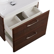 Тумба под раковину BelBagno Due 60 DUE-600-2C-SO-NOCE-P подвесная Noce-6