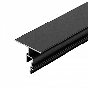 Профиль алюминиевый Arlight 040703(1) накладной для натяжных потолков цвет черный-1