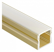 Профиль алюминиевый Arlight 039988 накладной для контурной подсветки Золото