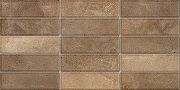 Керамическая плитка NewTrend Эльбрус Брик каштановый / Elbrus Brick Marron WT36ELR31 Матовая 30х60 см-3