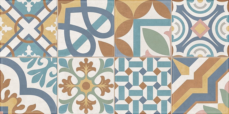 Керамическая плитка NewTrend Дизайн Арт Микс 3 / Design Art Mix 3 WT36DST16 Матовая 