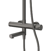 Душевая система Cezares Relax RELAX-CVD-GM Оружейная сталь-2