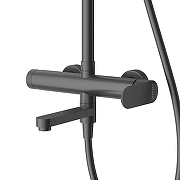 Душевая система Cezares Stylus STYLUS-CVD-NOP Черная матовая-2