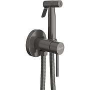 Гигиенический душ со смесителем Cezares Relax RELAX-DIF-GM Оружейная сталь-1