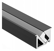 Профиль алюминиевый Arlight SL-BEVEL 044084 цвет черный