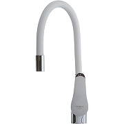 Смеситель для кухни Melodia della vita Ostessa MDV40615White Хром Белый-2