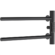 Электрический полотенцесушитель Melodia della vita Drumsticks Electro Ferrum 40х18 П2 MTRDEF4018bk Черный