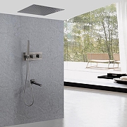 Душевая система Abber Daheim AF8254NG с термостатом Никель-1