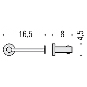 Держатель туалетной бумаги Colombo Design Plus W4908.GM Графит матовый-2