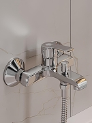 Смеситель для ванны Orange Prim M42-611cr Хром-1