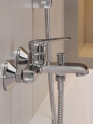 Смеситель для ванны Orange Prim M42-611cr Хром-2