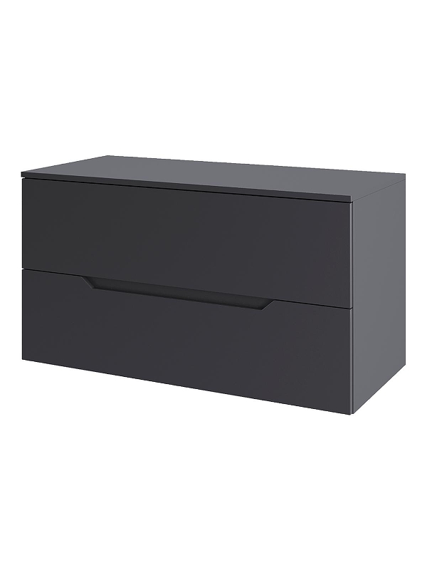 Тумба под раковину Orange Line 100 Li-100TugMDF подвесная 