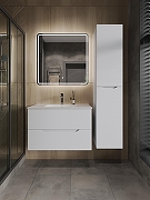 Шкаф пенал Orange Line 35 Li-35Puw подвесной Белый матовый-3