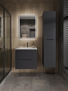 Шкаф пенал Orange Line 35 Li-35Pug подвесной Графит матовый-2