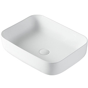 Тумба с раковиной Orange Line 100 Li-100TubMDF+B05-500W подвесная Черная матовая-5