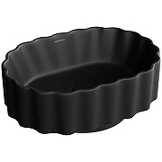 Раковина Kerama Marazzi Artbasin Conchiglia 50 CC.wb.50\BLK.M Черная матовая