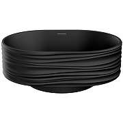 Раковина Kerama Marazzi Artbasin Sabbia 50 SA.wb.50\BLK.M Черная матовая-1