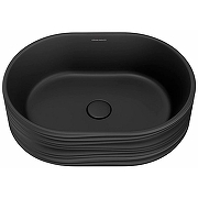 Раковина Kerama Marazzi Artbasin Sabbia 50 SA.wb.50\BLK.M Черная матовая-2
