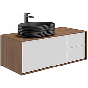 Раковина Kerama Marazzi Artbasin Sabbia 50 SA.wb.50\BLK.M Черная матовая-4