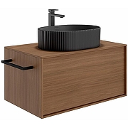 Раковина Kerama Marazzi Artbasin Vento 50 VE.wb.50\BLK.M Черная матовая-3