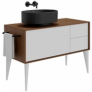 Раковина Kerama Marazzi Artbasin Vento 50 VE.wb.50\BLK.M Черная матовая-4