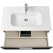 Тумба под раковину Roca Victoria 80 A857470402 подвесная Городской дуб-2