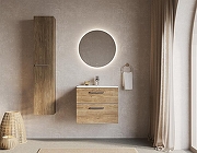 Шкаф пенал Roca Victoria 30 A857564517 подвесной Орех-2