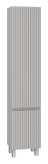Шкаф пенал Brevita Виктори 35 R VIC-05035-500R Серый шелк