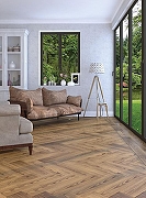 Керамогранит Laparet Italo коричневый 14,7х59,4 см-1