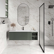 Керамогранит Ceradim Carrara Immense белый полированный 80х80 см-8