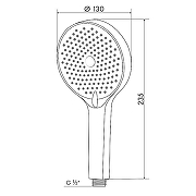 Ручной душ Melodia della vita Standard MKP26317 Хром-1