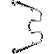 Водяной полотенцесушитель Melodia della vita Simple Polymer М-образный 60х40х1 MTRSP6040PLR Полированная сталь