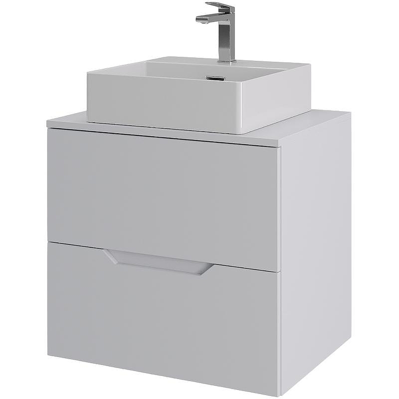 Тумба с раковиной Orange Line 60 Li-60TuwMDF+B04-405W подвесная 