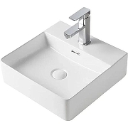 Тумба с раковиной Orange Line 60 Li-60TuwMDF+B04-405W подвесная Белая матовая-7