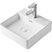 Тумба с раковиной Orange Line 80 Li-80TuwMDF+B04-405W подвесная Белая матовая-5