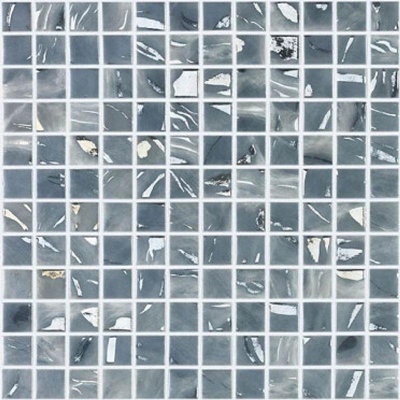 Стеклянная мозаика Vidrepur Oasis Grey №7104 на сетке 