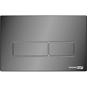 Клавиша смыва WasserKRAFT PB03 Черная глянцевая