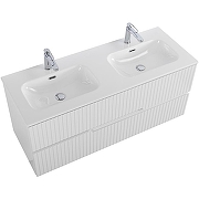 Тумба под раковину Cezares Duet-N 120 DUET-N-1200-2C-SO-2-BL подвесная Bianco Lucido-2